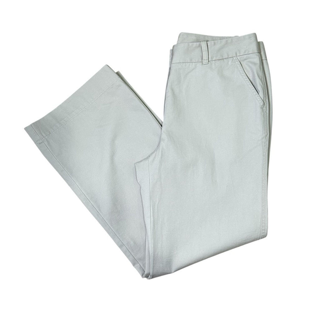 L.L. Bean Women’s 12 Khaki Cotton Chino Trouser Pants